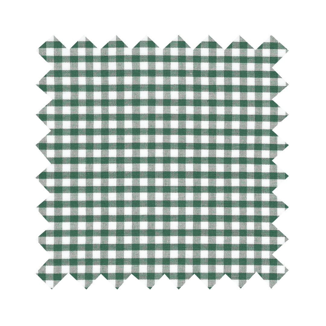 MTO - Lindy Skirt in Pine Green Gingham - Small Checks