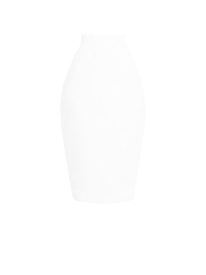 Denham Solid Cotton Skirt