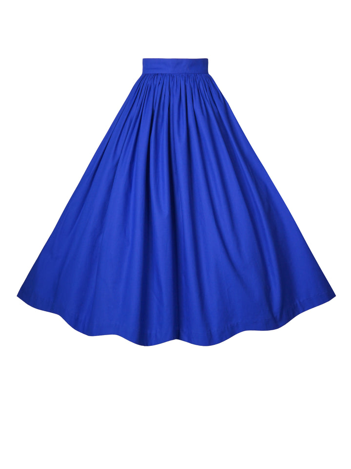 MTO - Lola Solid Cotton Skirt