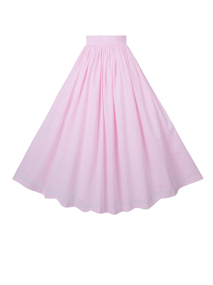 MTO - Lola Dotted Swiss Skirt