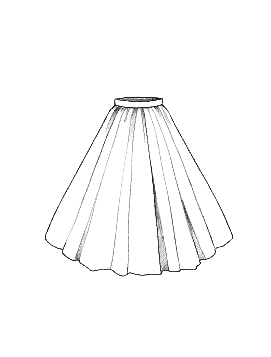 Full Gathered Skirt
