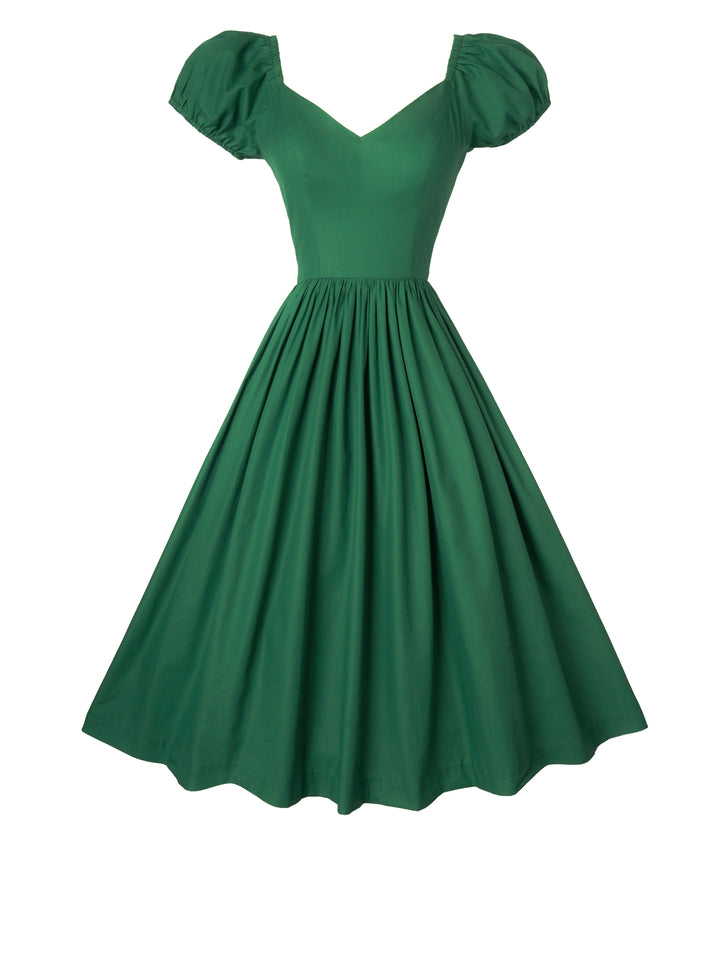 Margaret Solid Cotton Dress