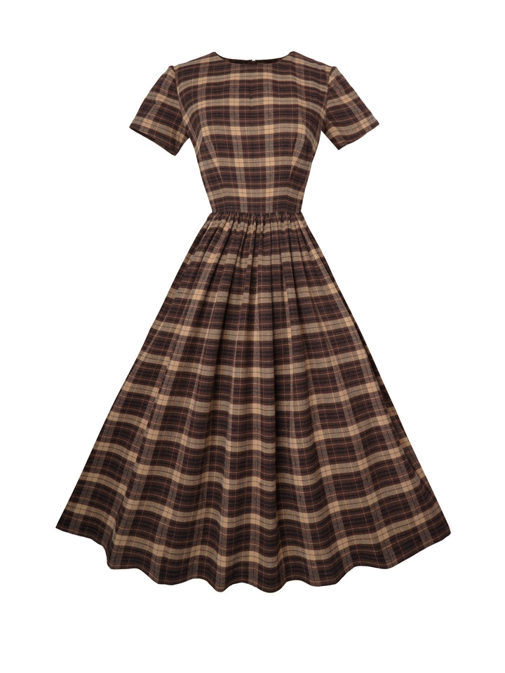 MTO - Dorothy Plaid Dress