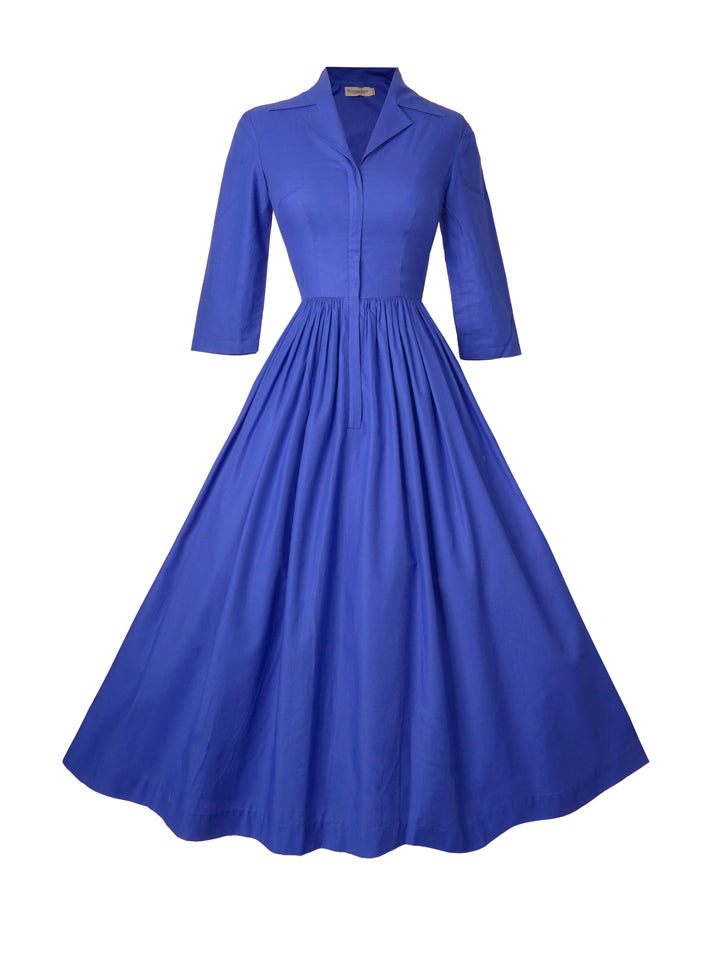 MTO - Natalie Solid Cotton Dress