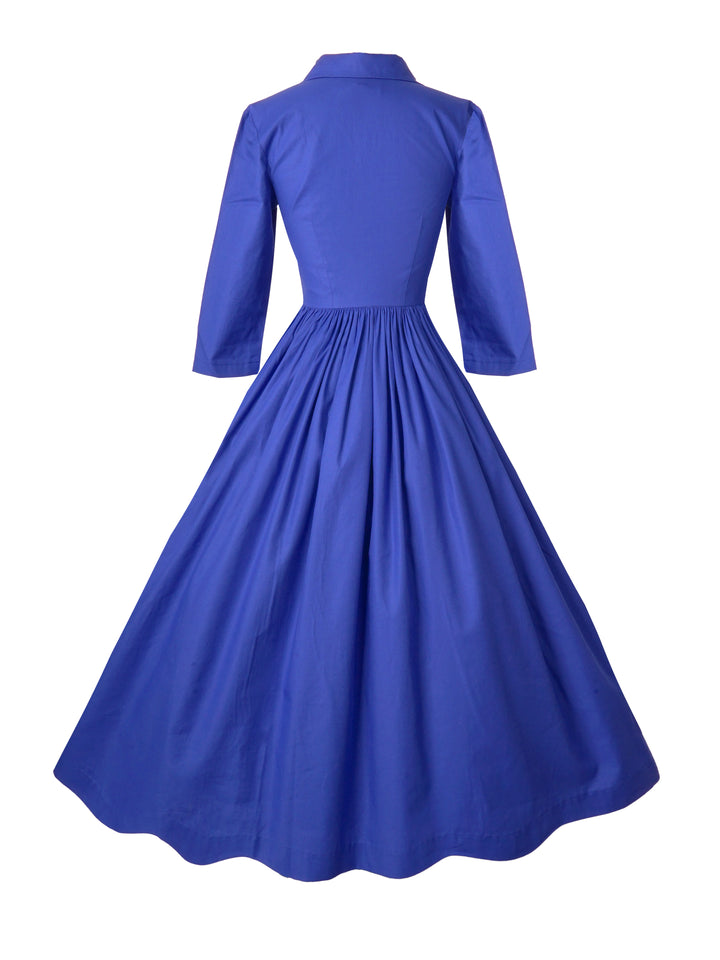 MTO - Natalie Solid Cotton Dress