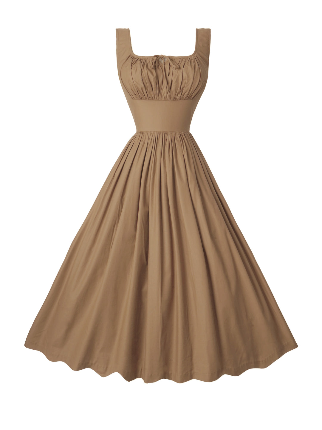 MTO - Michelle Solid Cotton Dress