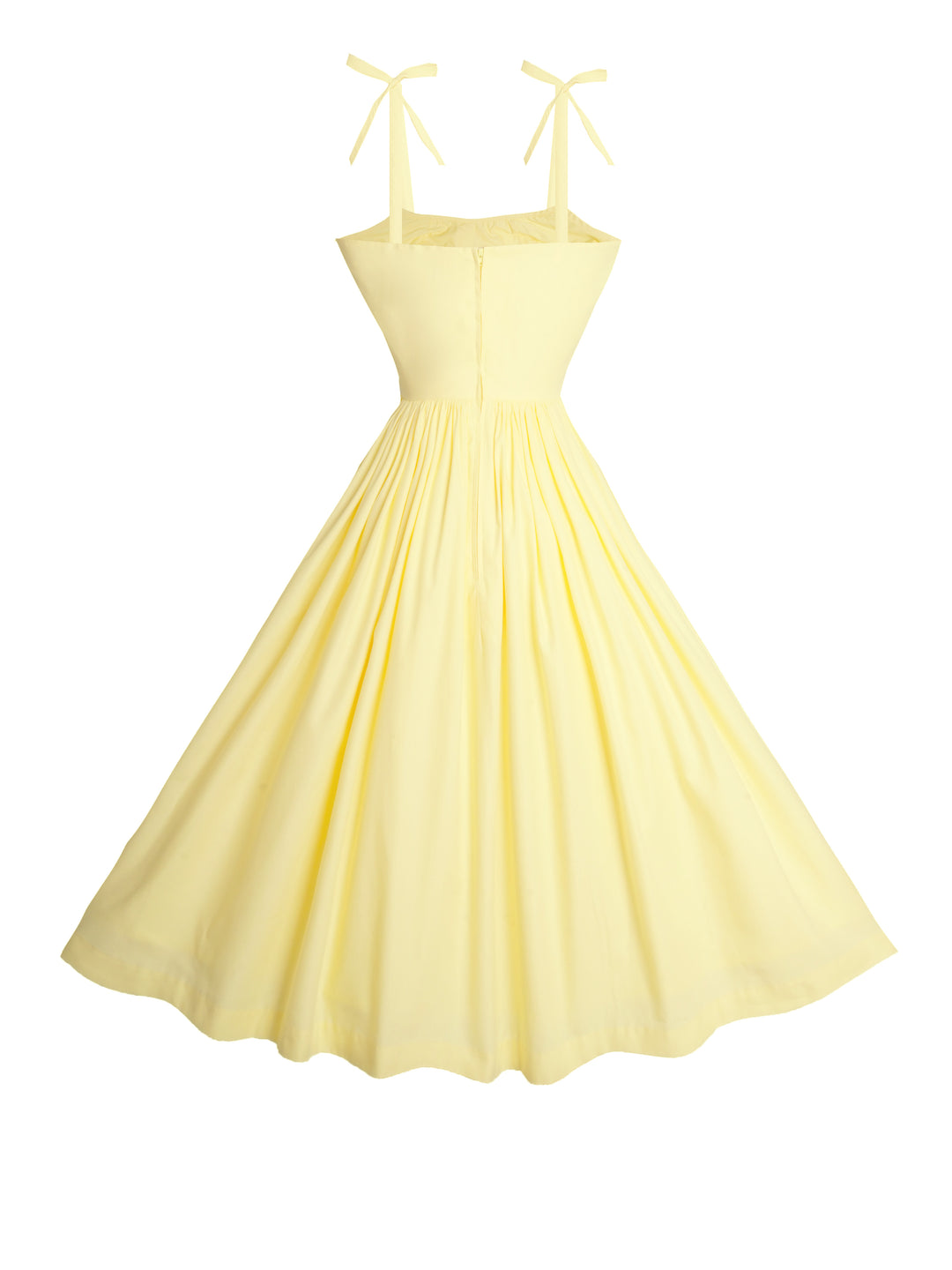 MTO - Kelly Dress in "I can’t believe it’s not butter" Pale Yellow