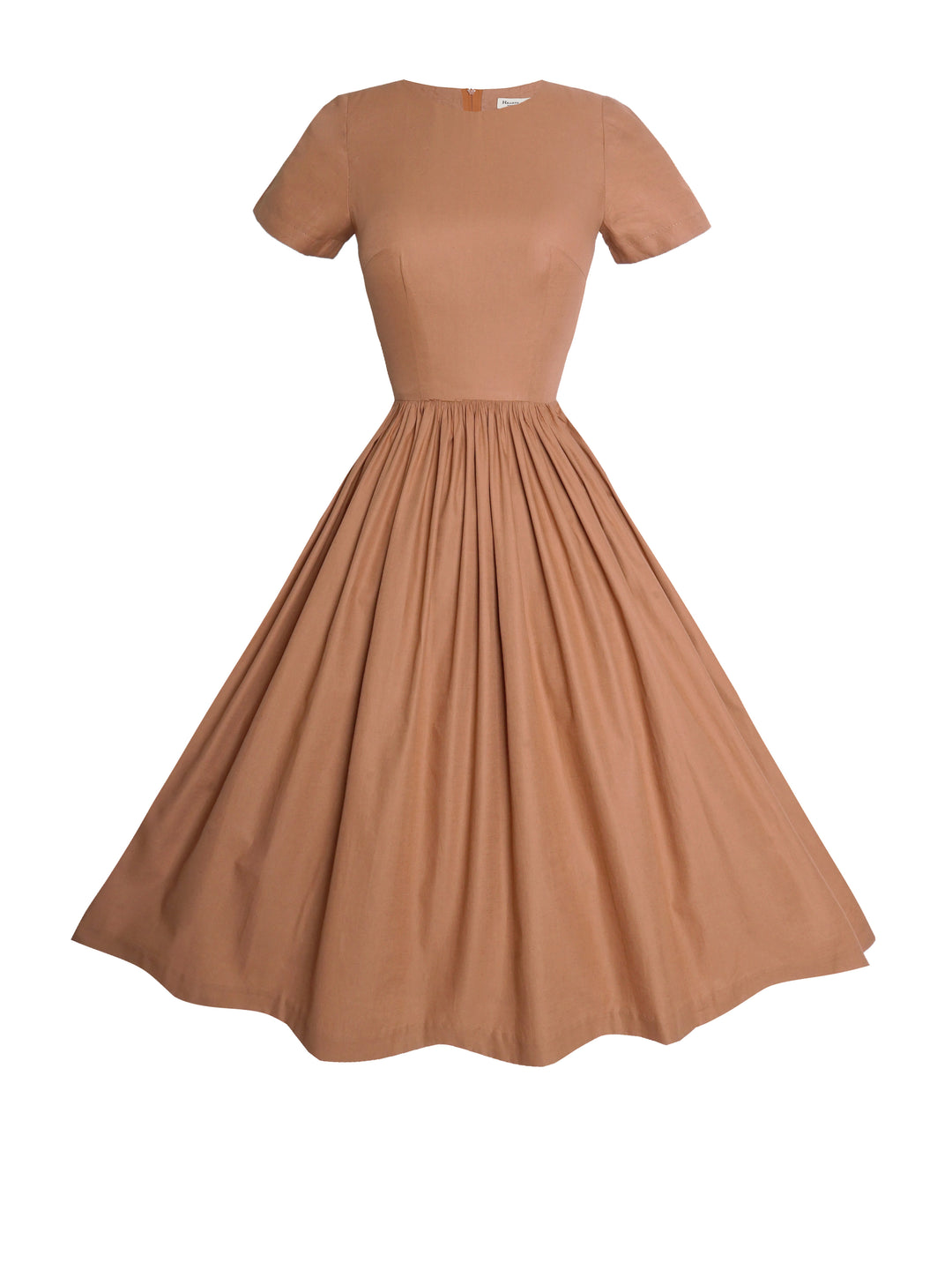 MTO - Dorothy Solid Cotton Dress