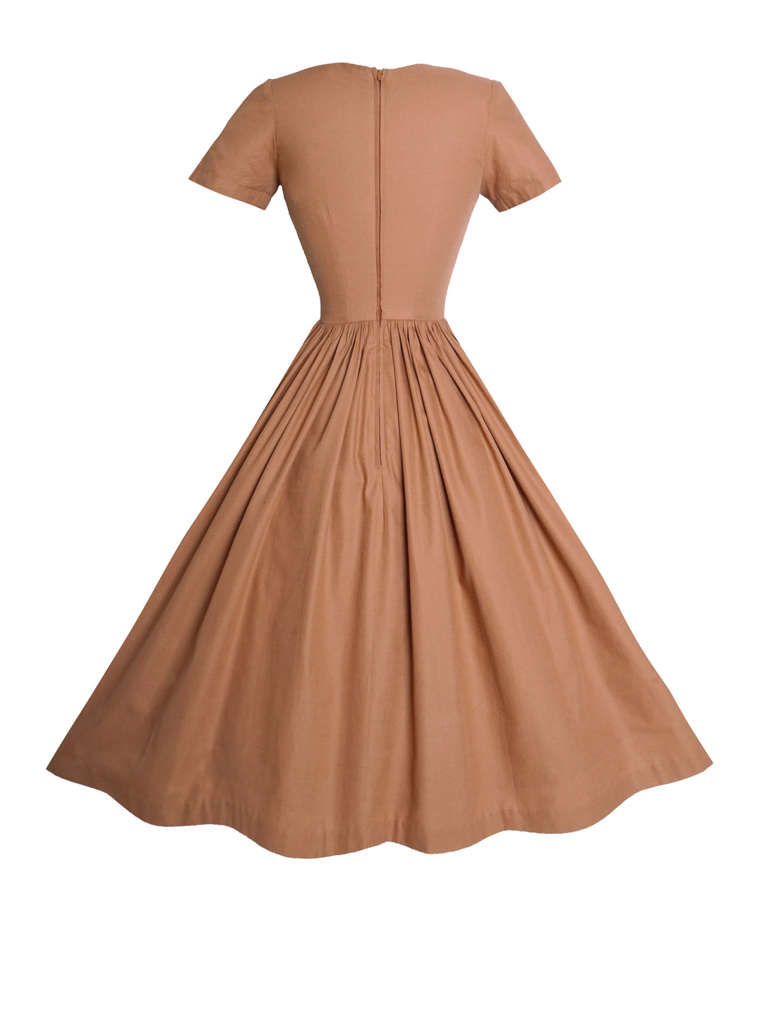MTO - Dorothy Solid Cotton Dress