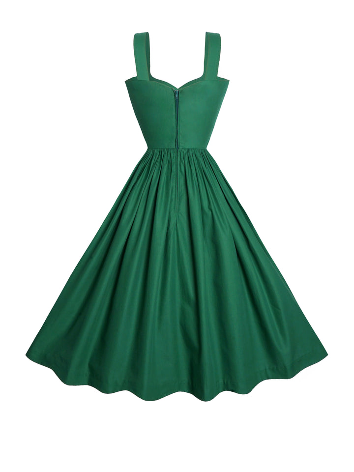 Elizabeth Solid Cotton Dress