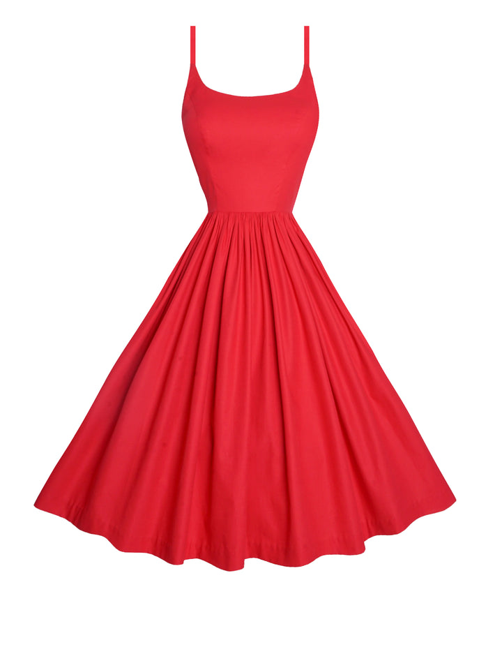 Penelope Solid Cotton Dress