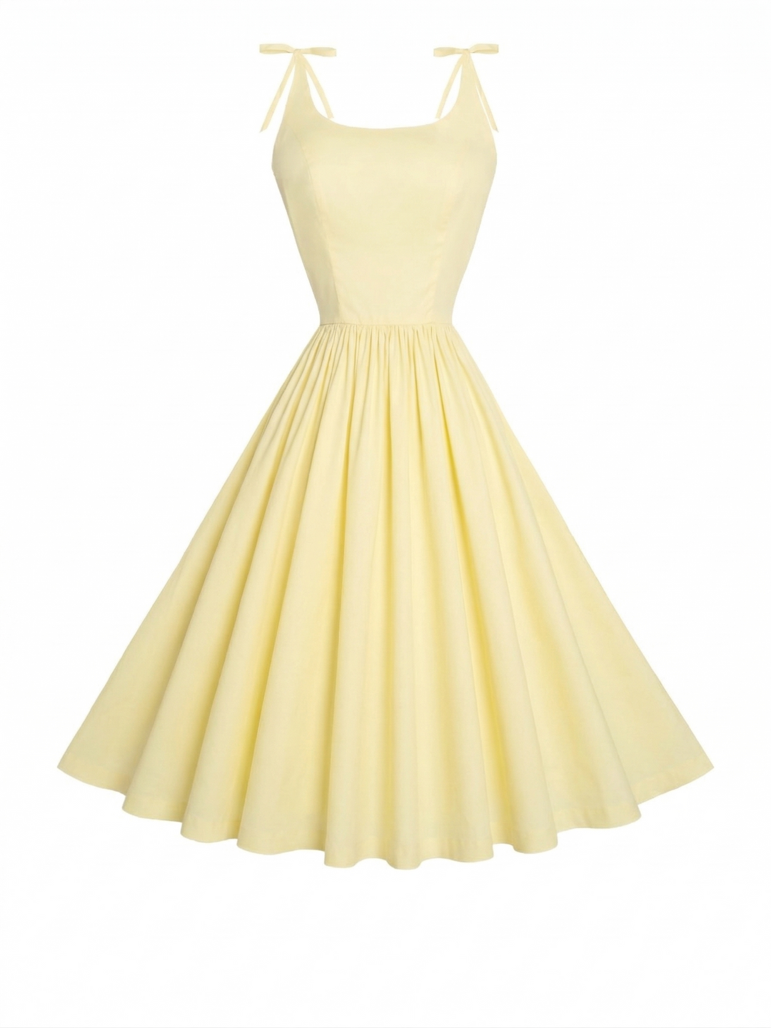 MTO - Birdie Solid Cotton Dress