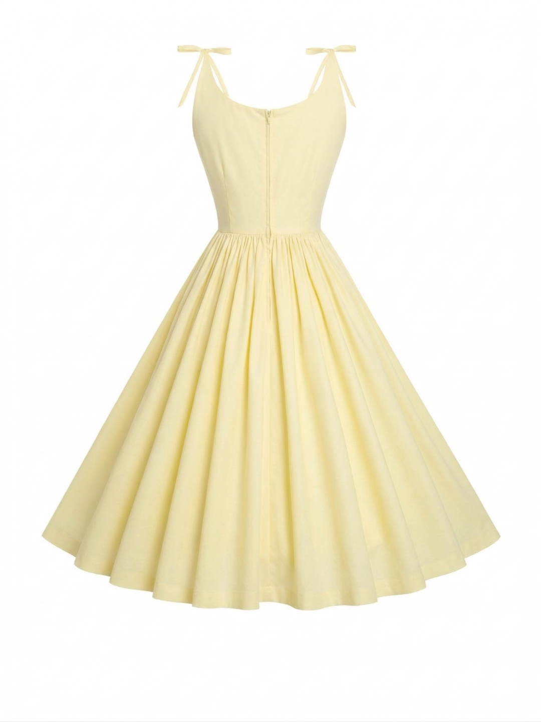 MTO - Birdie Solid Cotton Dress