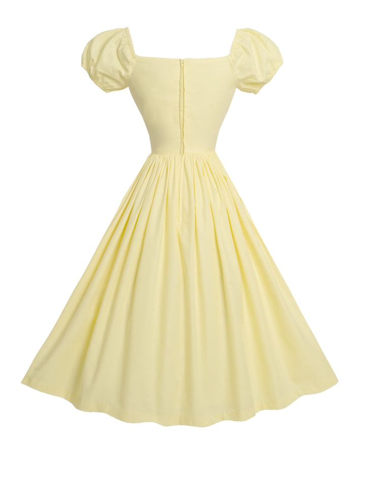 MTO - Loretta Solid Cotton Dress