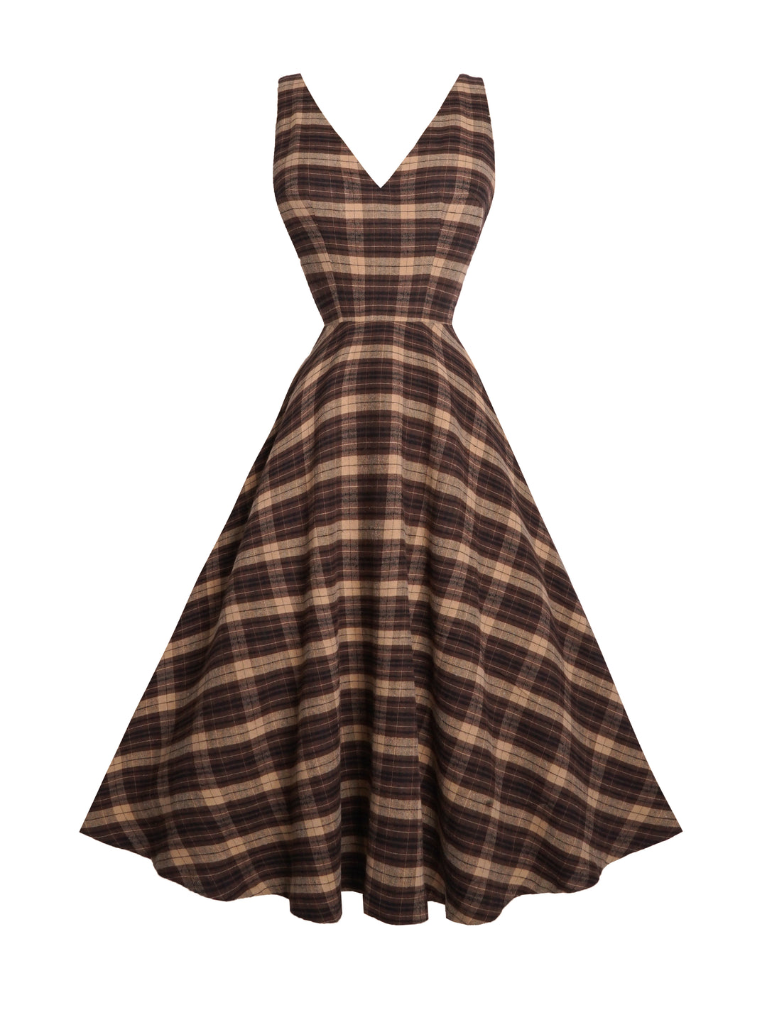 MTO - Diana Plaid Dress