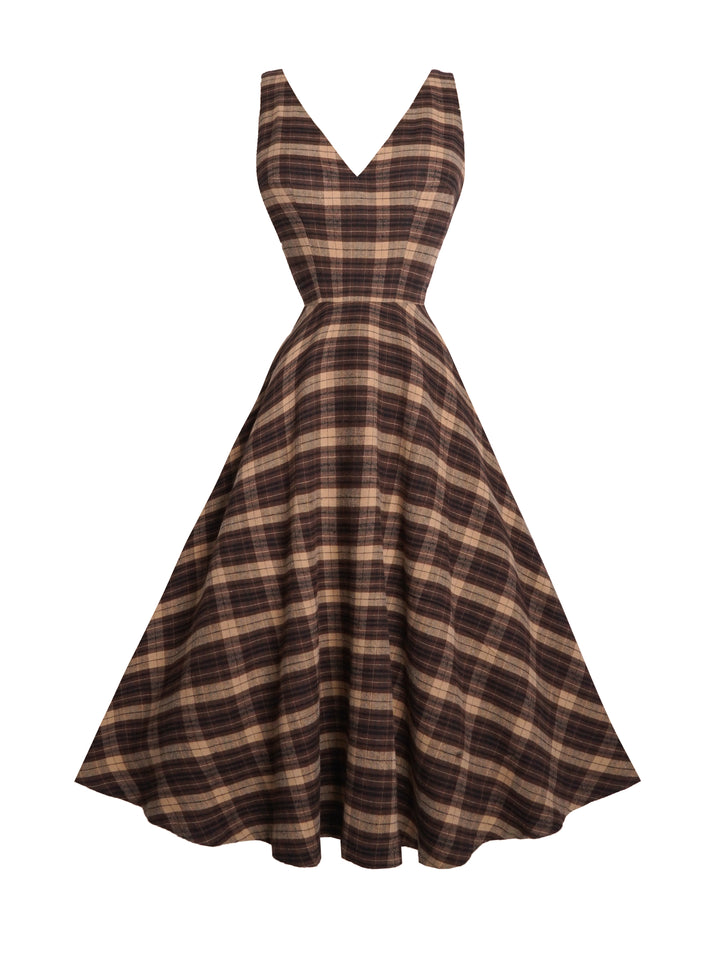 MTO - Diana Plaid Dress
