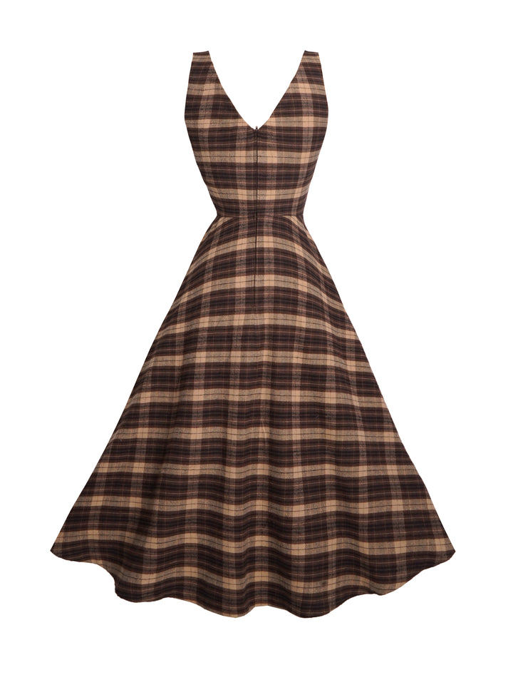 MTO - Diana Plaid Dress