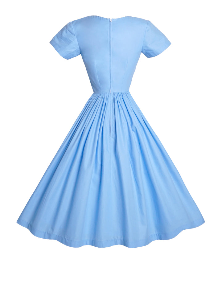 MTO - Dorothy Solid Cotton Dress