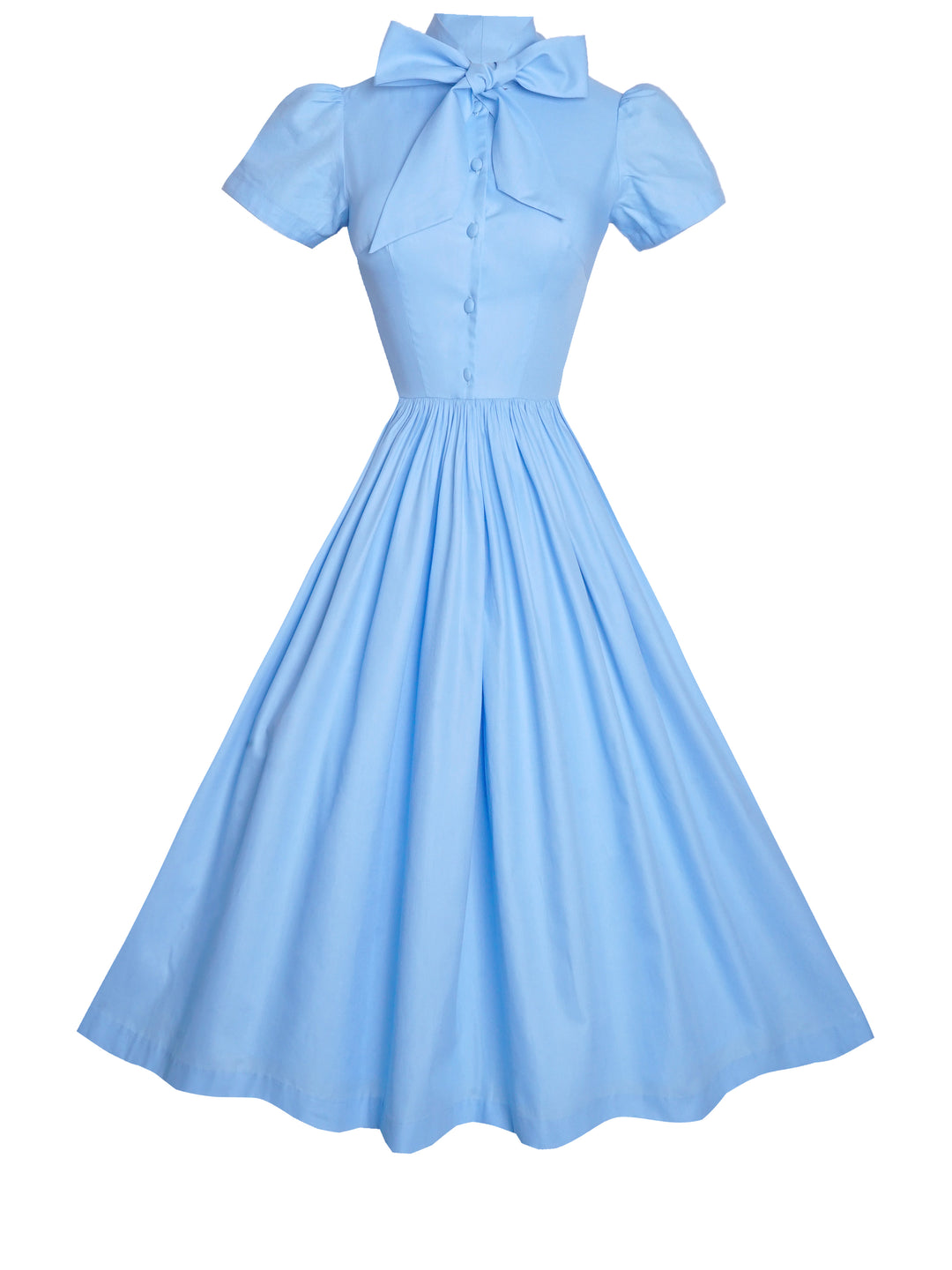 MTO - Bonnie Solid Cotton Dress