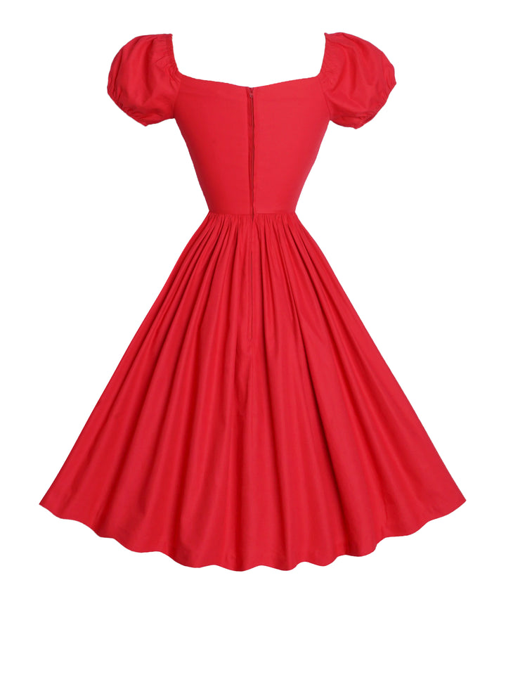 MTO - Loretta Solid Cotton Dress