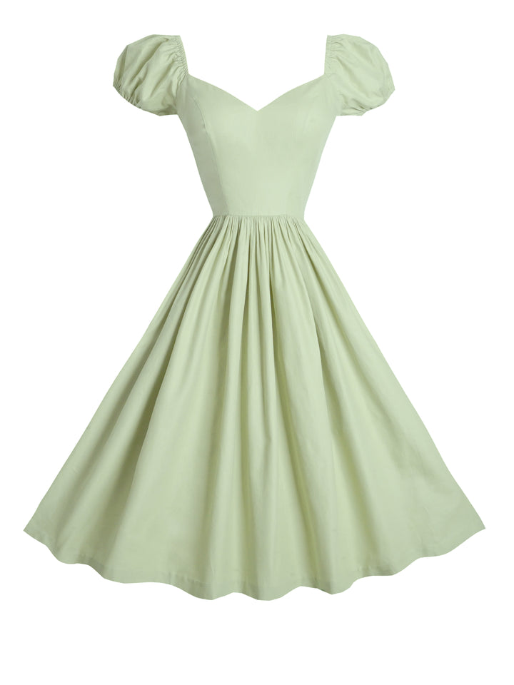 Margaret Solid Cotton Dress