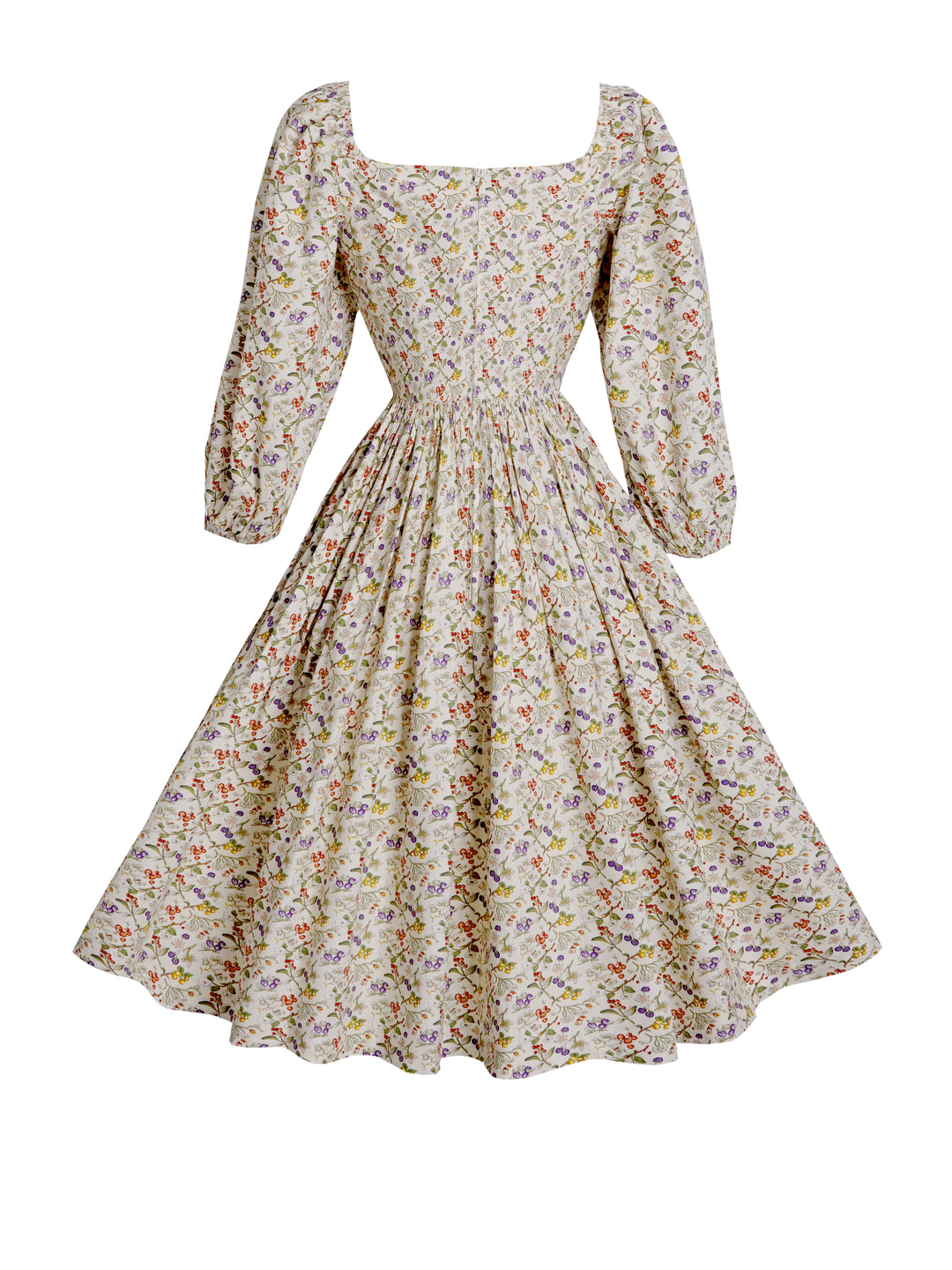 MTO - Robe Sydney en Toile Marine "French Countryside"