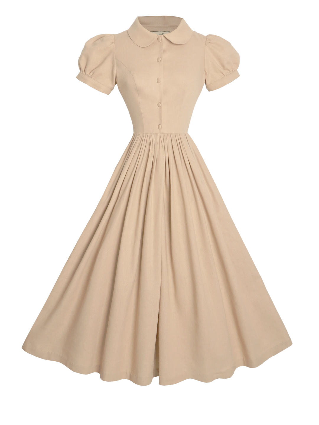 MTO - Amelie Dress Sand Dollar Linen