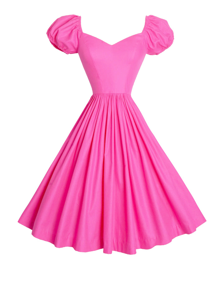 Margaret Solid Cotton Dress