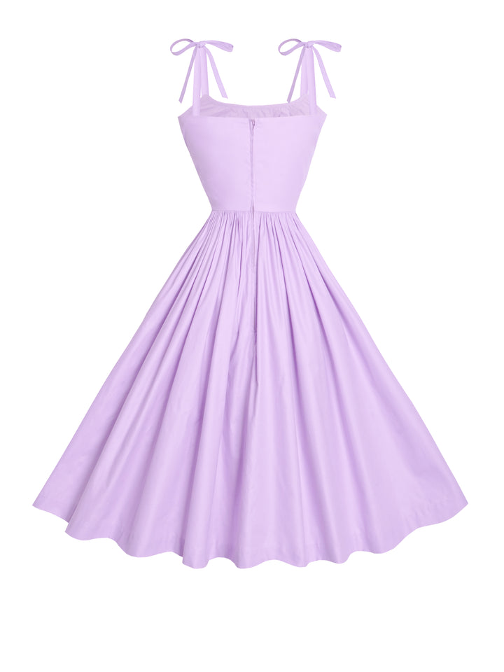 MTO - Kelly Dress in Lavender Cotton