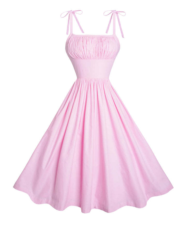 MTO - Kelly Solid Cotton Dress