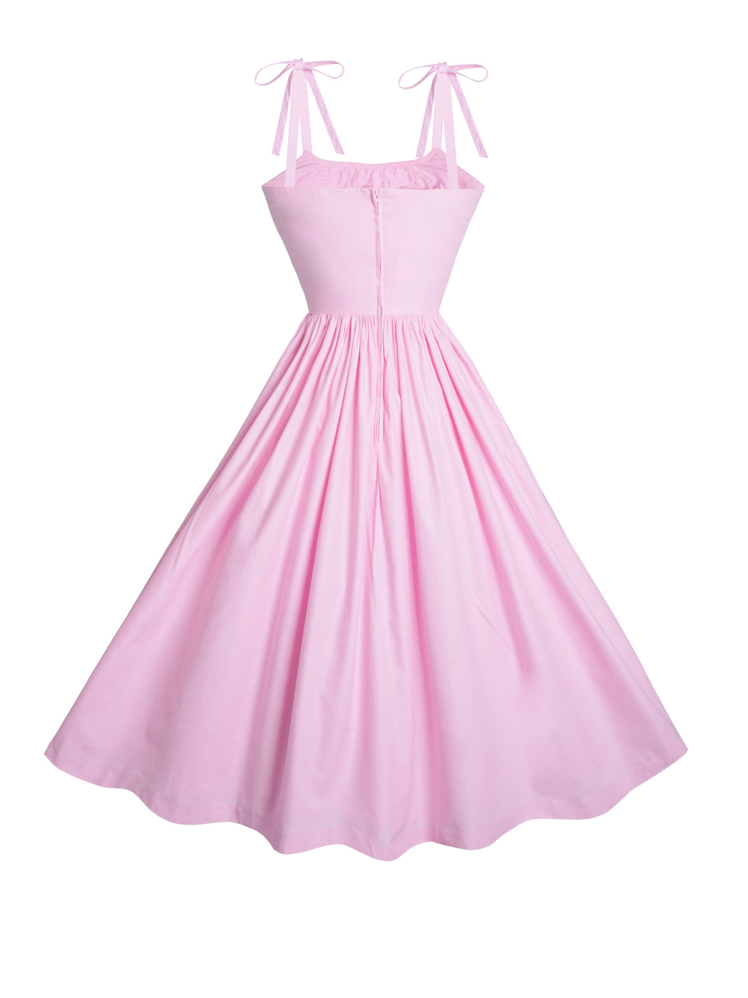 MTO - Kelly Solid Cotton Dress