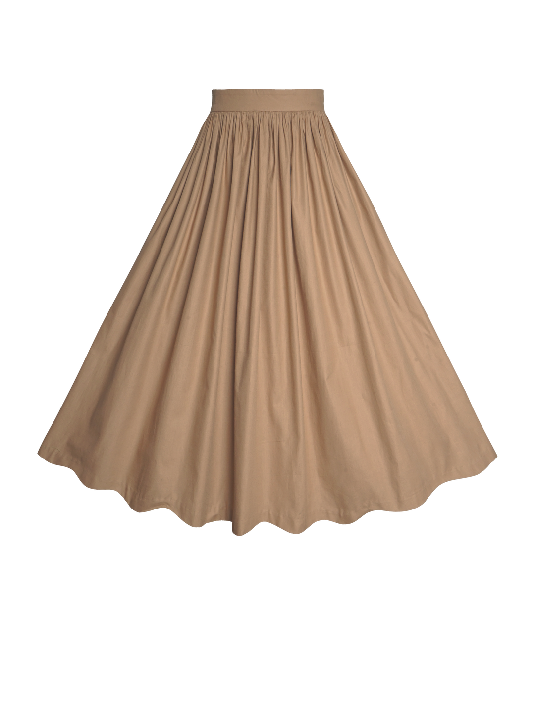 MTO - Lola Solid Cotton Skirt