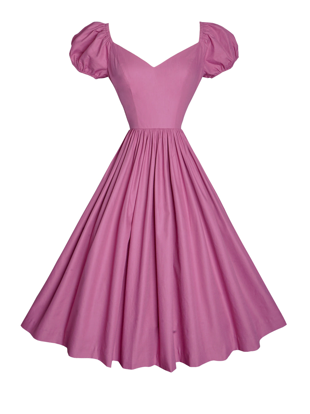 Margaret Solid Cotton Dress