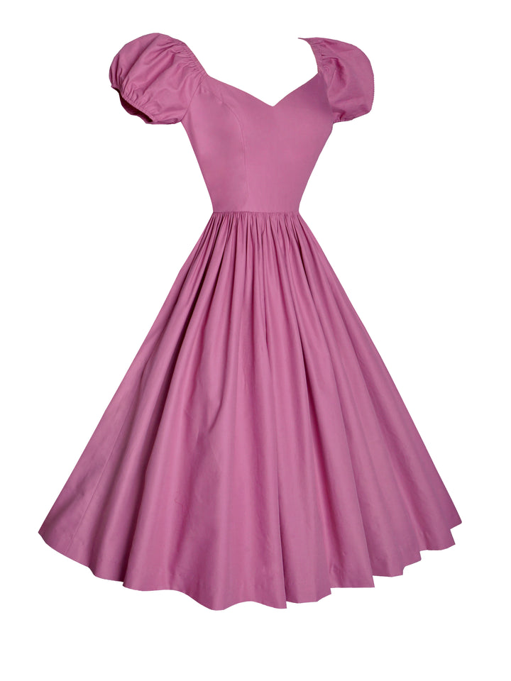 Margaret Solid Cotton Dress