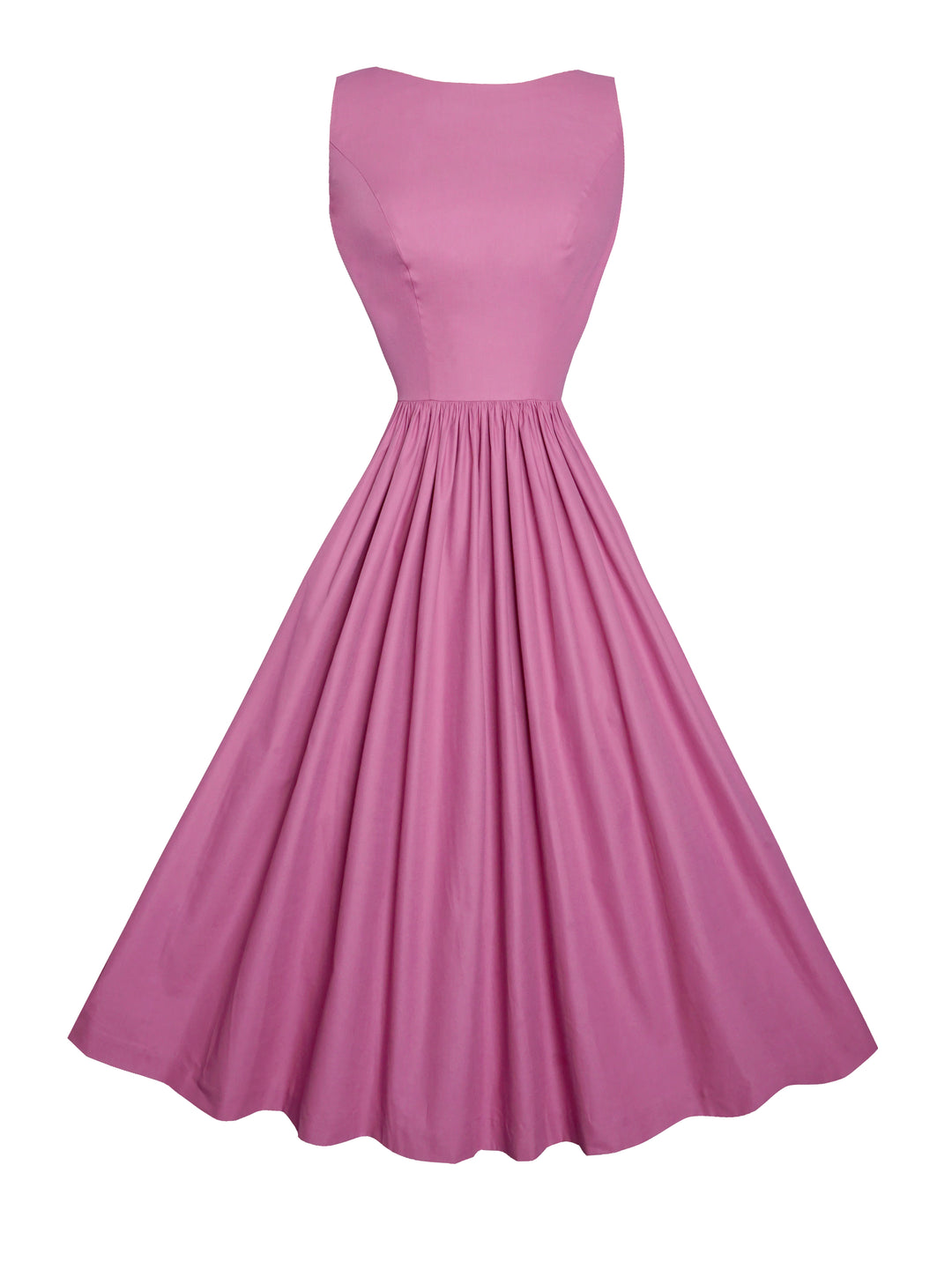 MTO - Audrey Solid Cotton Dress