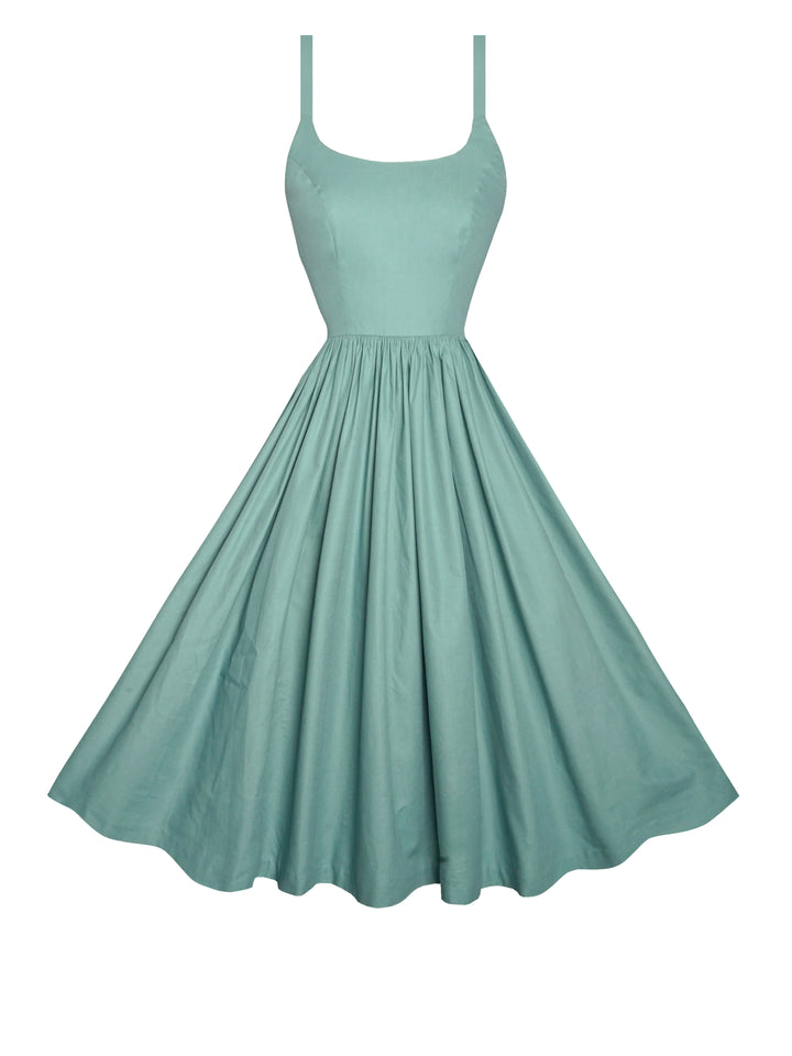 Penelope Solid Cotton Dress
