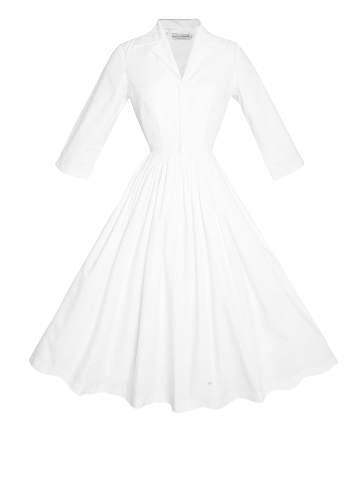 MTO - Natalie Solid Cotton Dress
