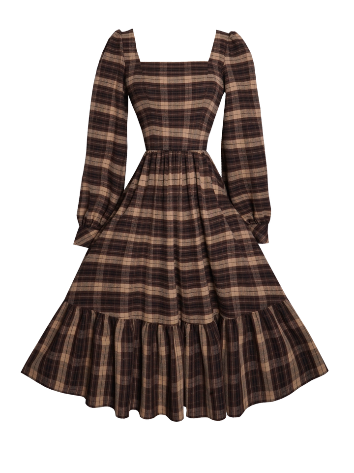 MTO - Mary Plaid Dress