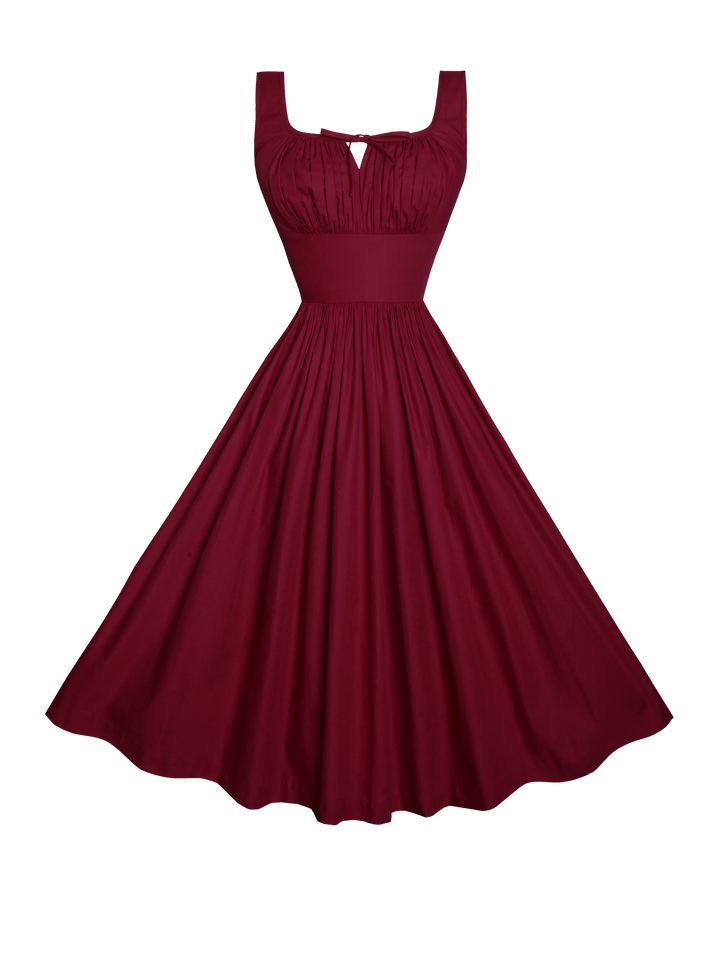 MTO - Michelle Solid Cotton Dress