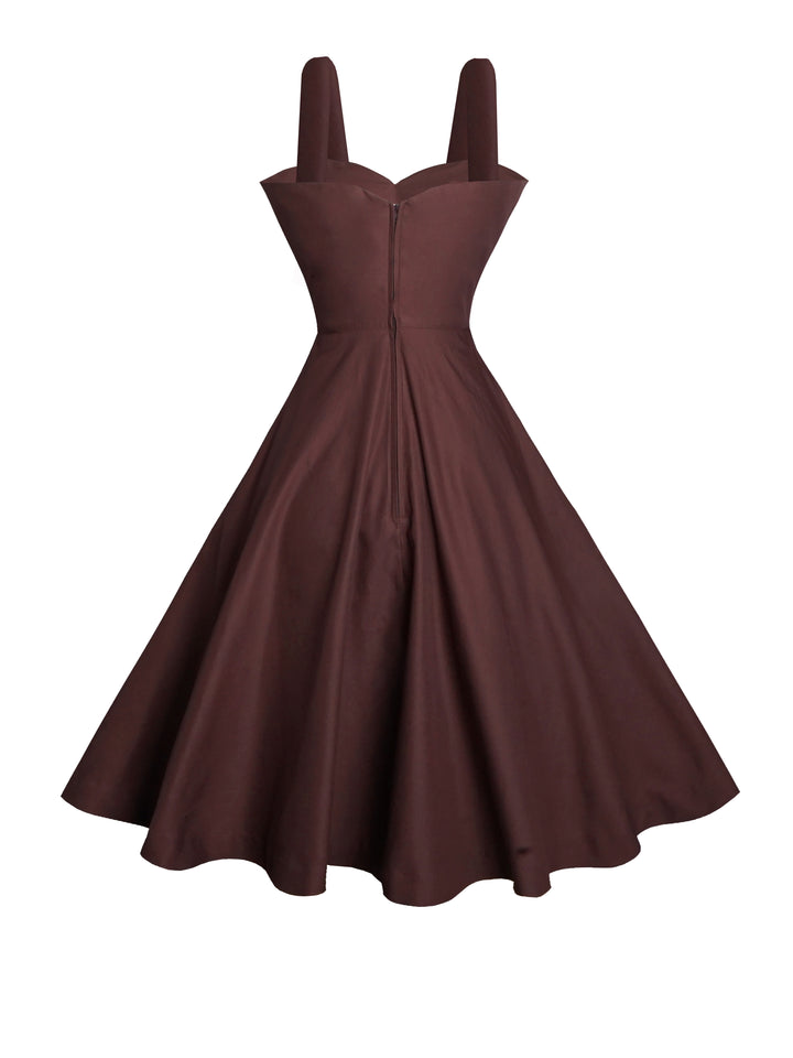 Elizabeth Solid Cotton Dress