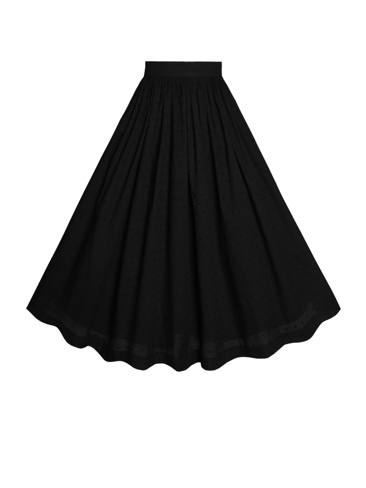 MTO - Lola Dotted Swiss Skirt