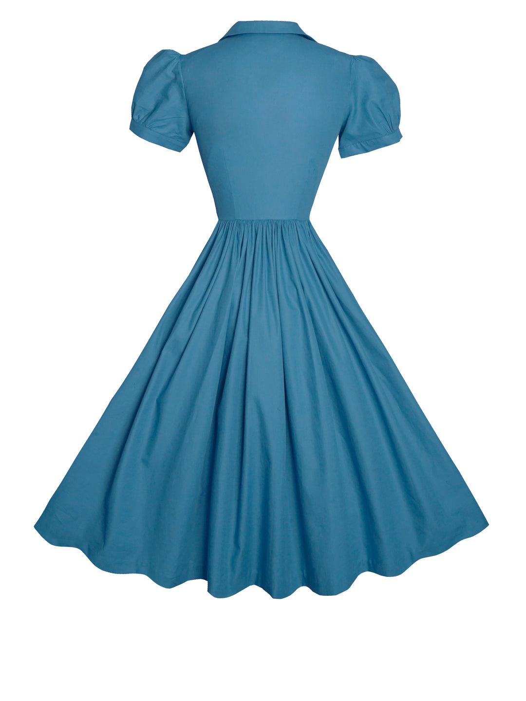 Judy Solid Cotton Dress
