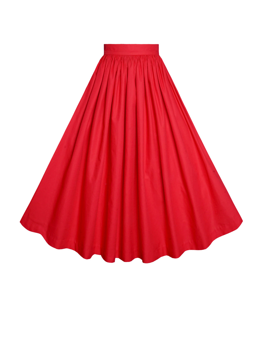 MTO - Lola Solid Cotton Skirt