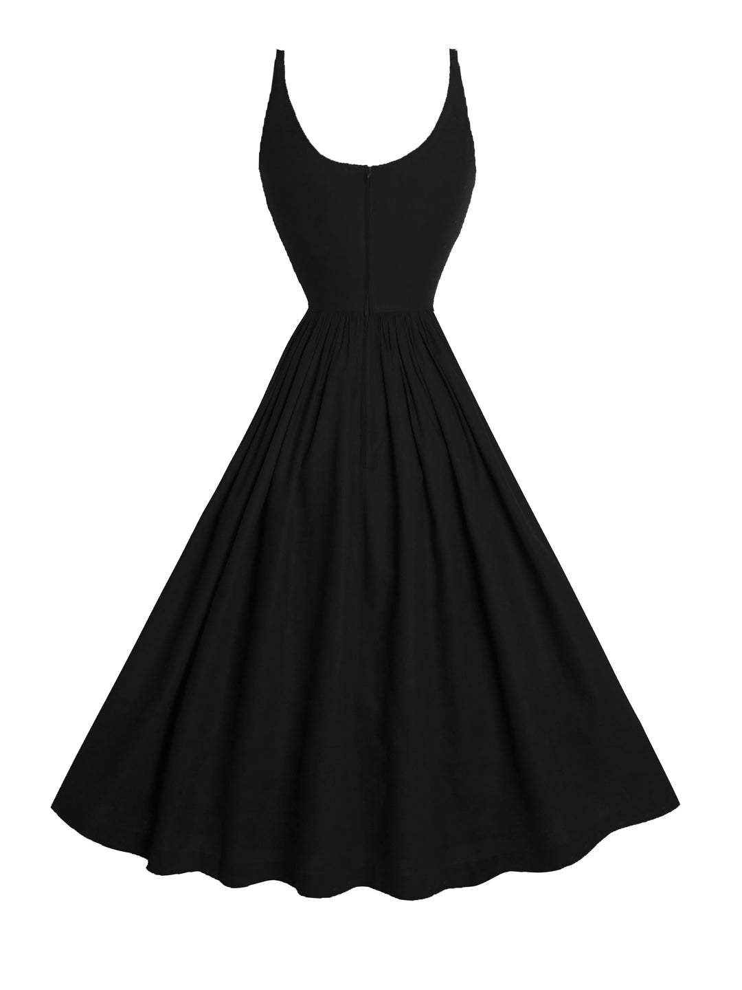 MTO - Penelope Dress Midnight Black Linen