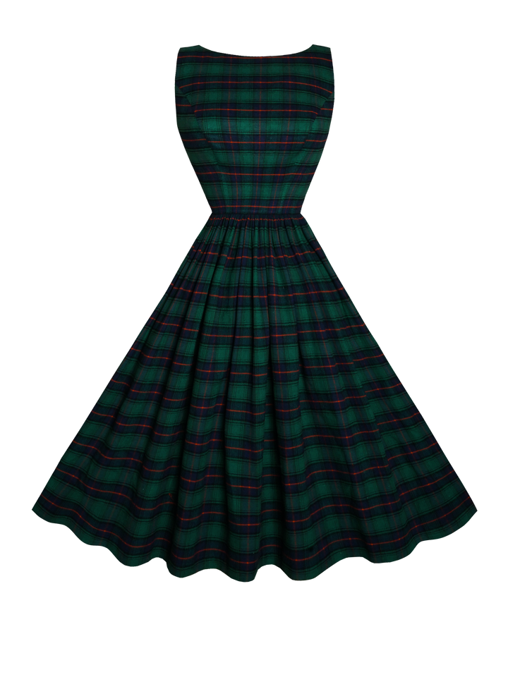 MTO - Audrey Plaid Dress