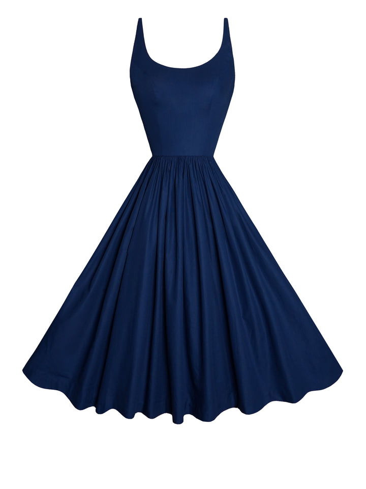 Penelope Solid Cotton Dress