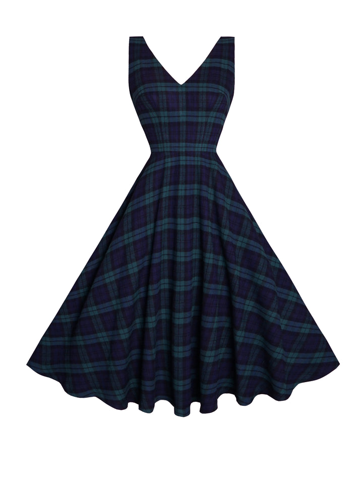 MTO - Diana Plaid Dress