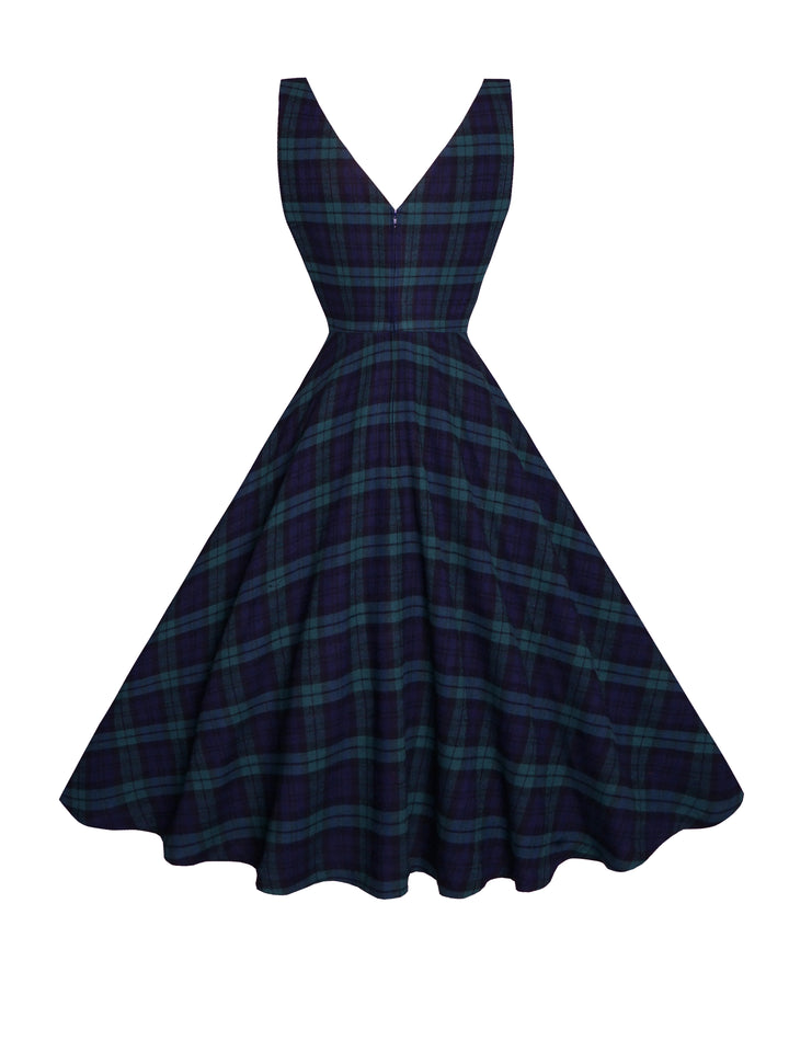 MTO - Diana Plaid Dress