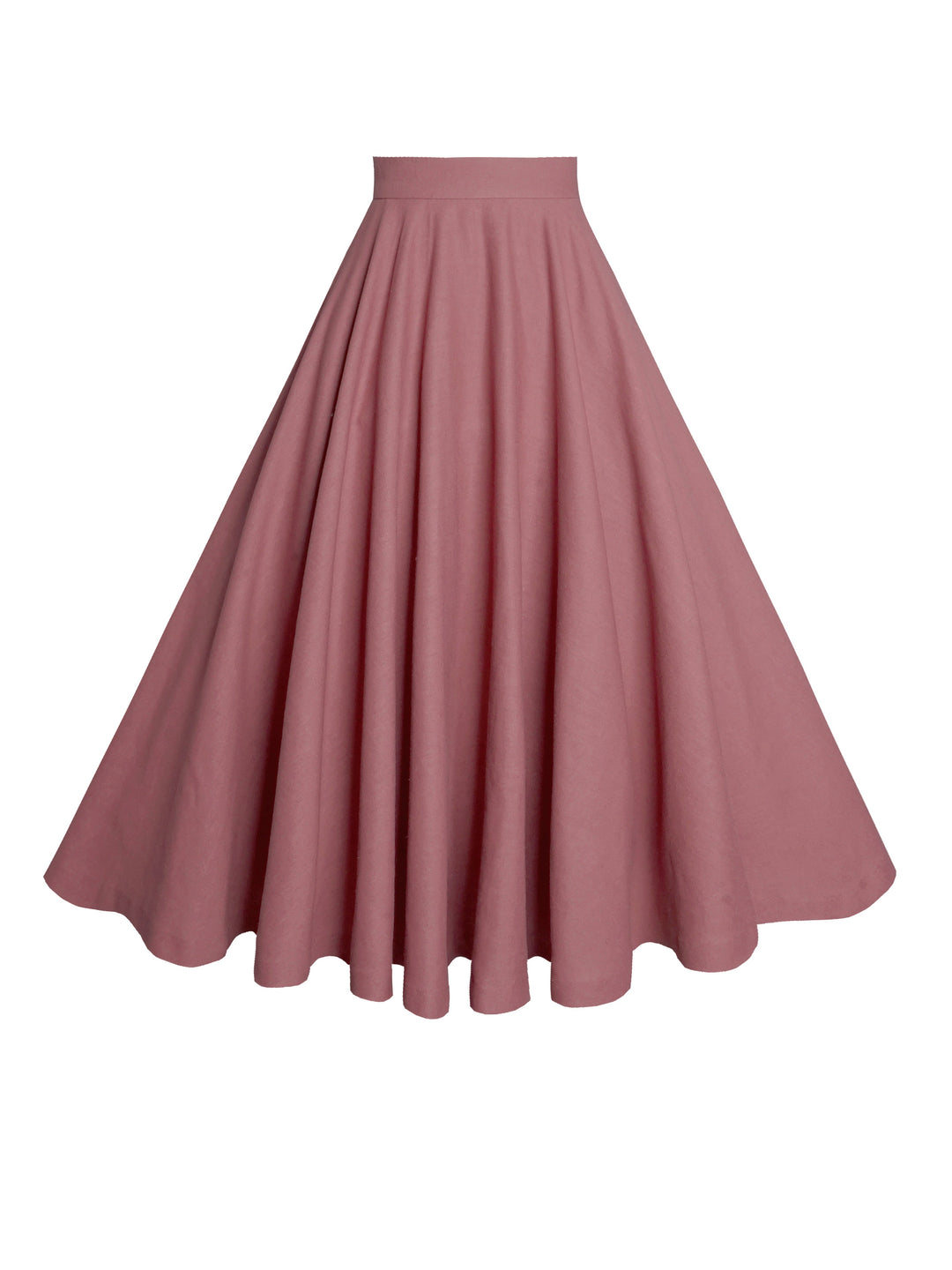 MTO - Lindy Skirt Antique Rose Linen