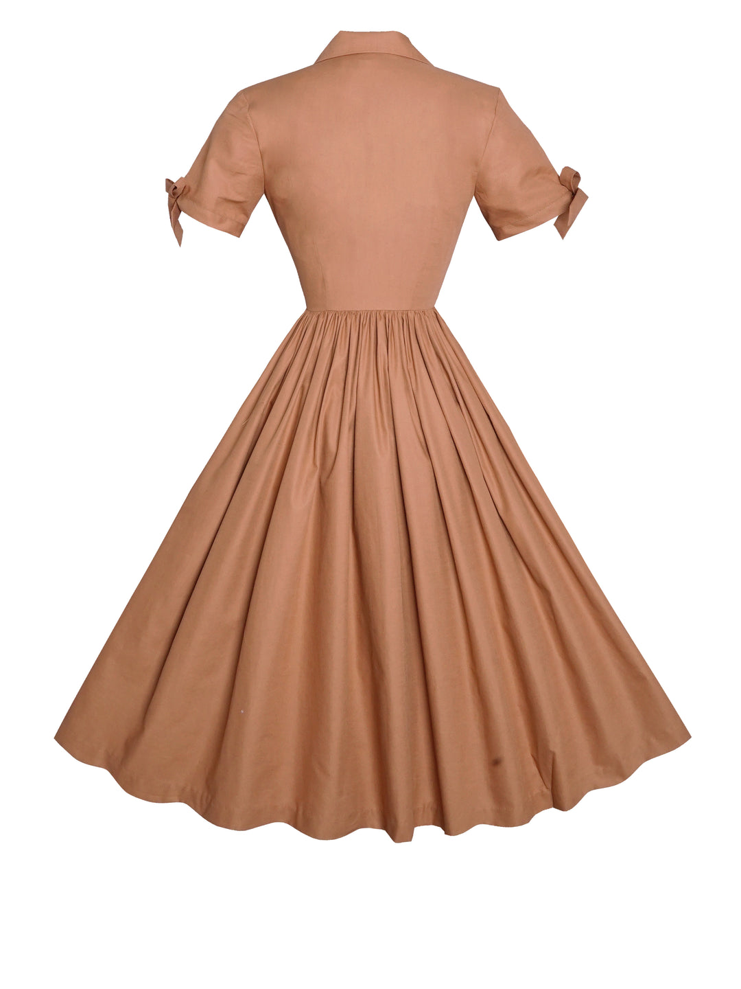 Trudie Solid Cotton Dress